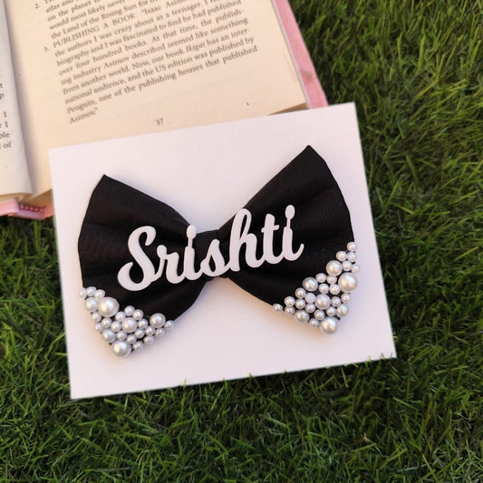 Pearl Bow - Black
