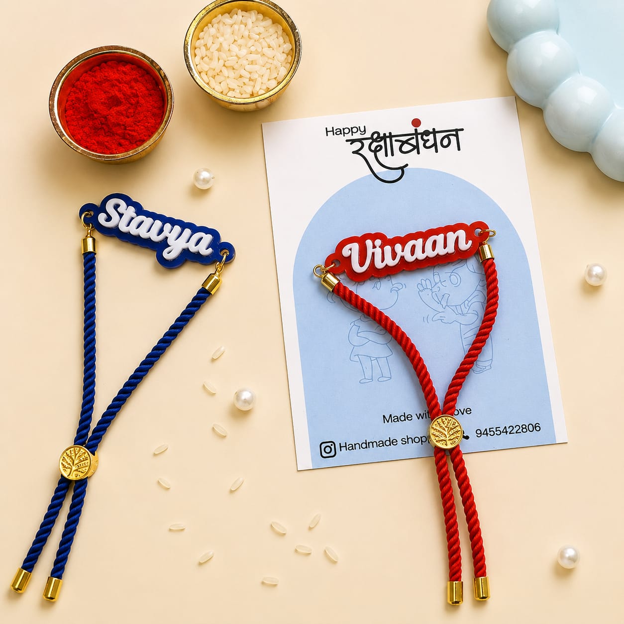 Personalised Rakhi Band