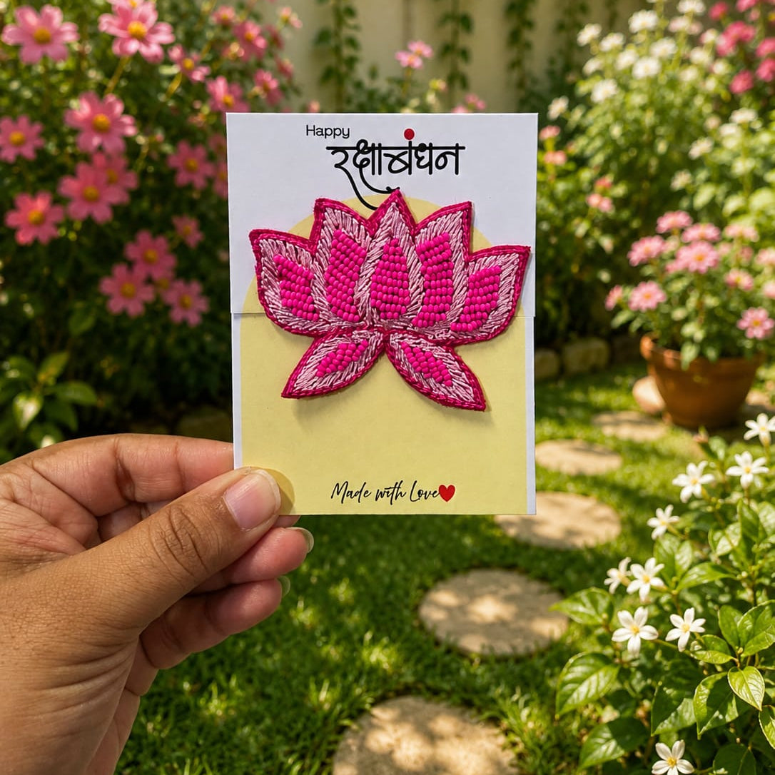 Lotus Rakhi