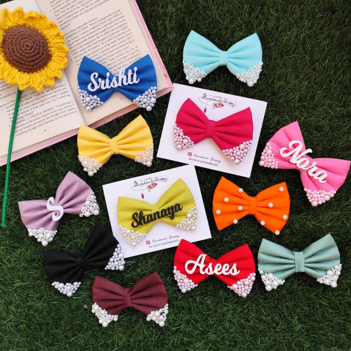 Pearl Bow - Black