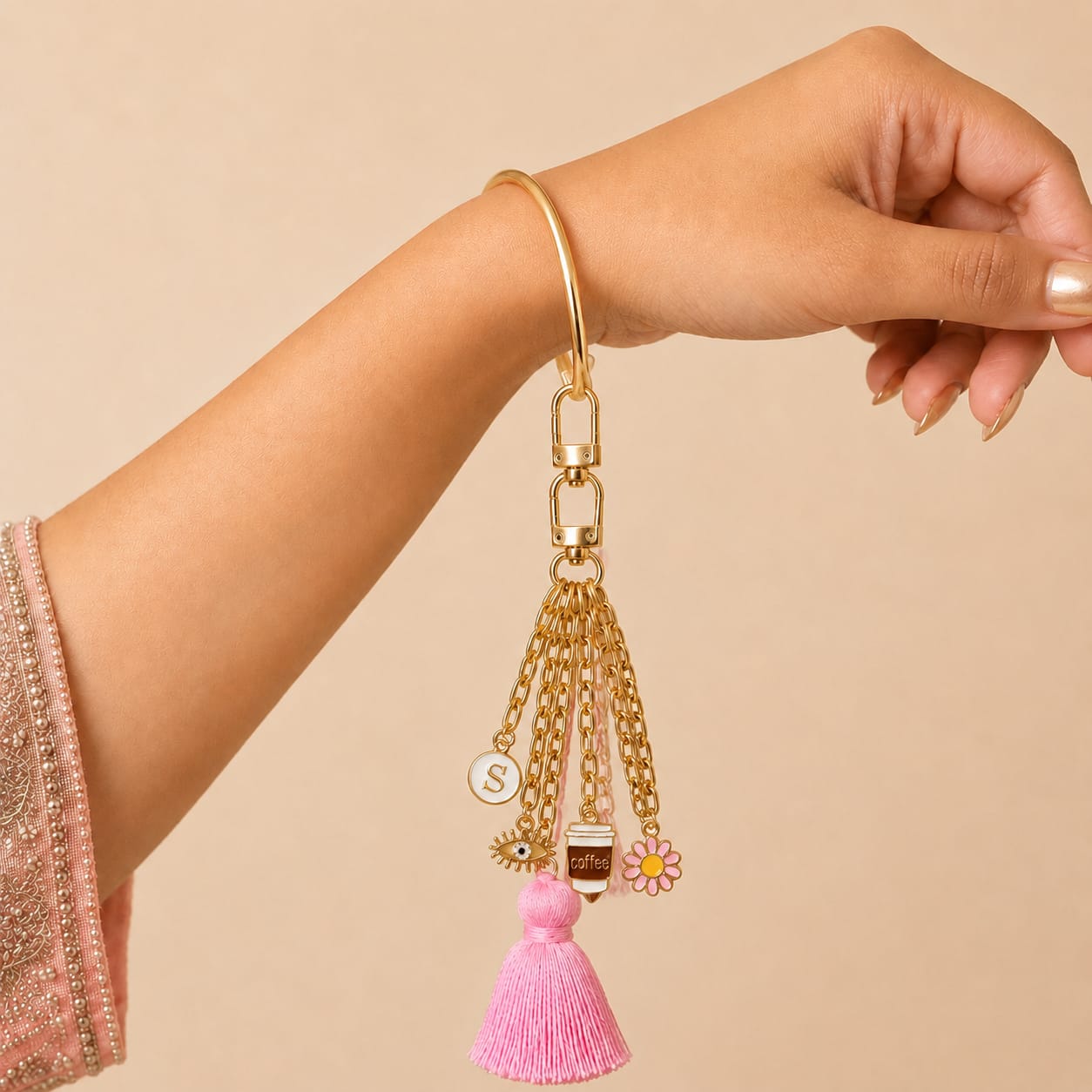 Bloom Tassel Charm