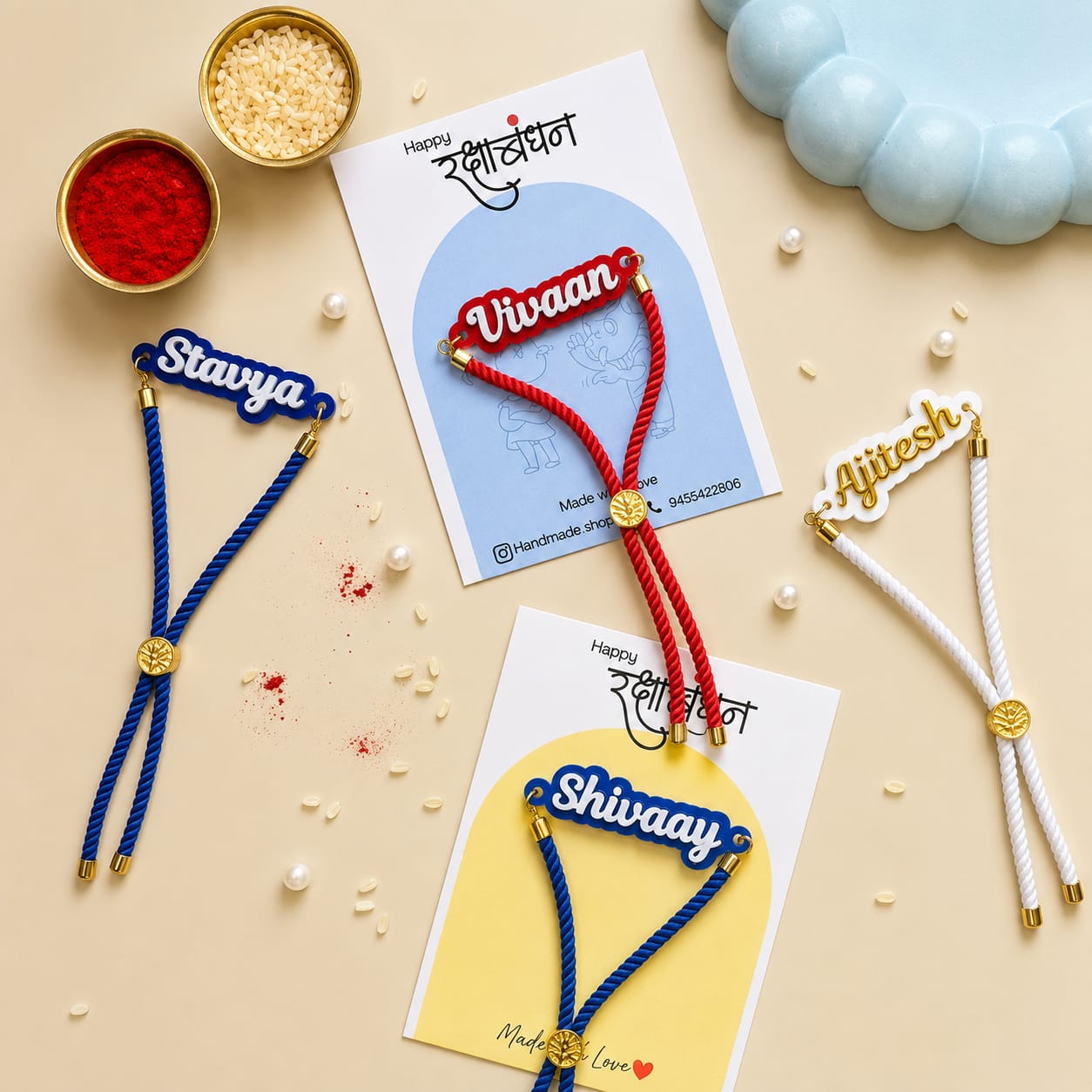Personalised Rakhi Band