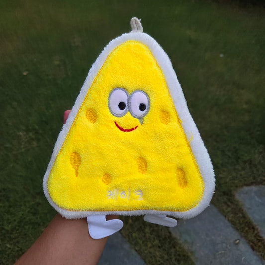 Cute Cheese hand towel