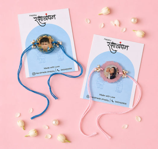 Resin Photo Rakhi