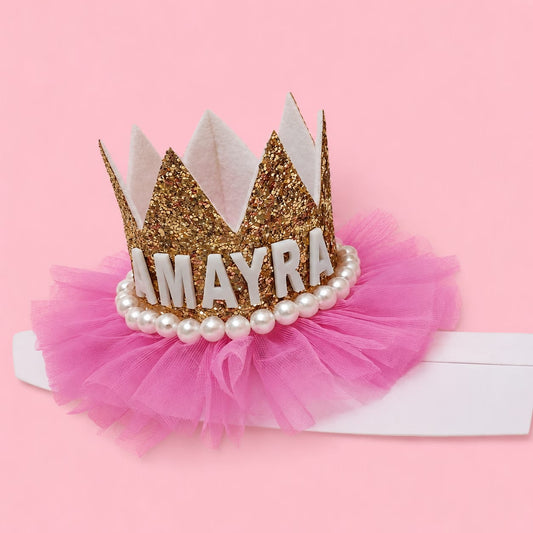 Pearl crown Headband