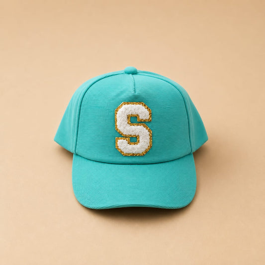 Initial Cap - Sea green