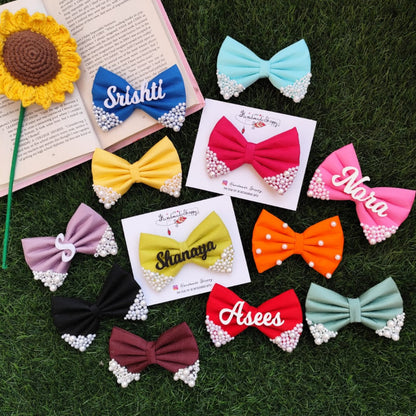 Pearl Bow - Black