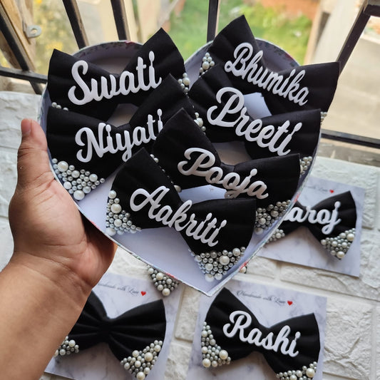 Pearl Bow - Black